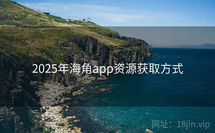 2025年海角app资源获取方式