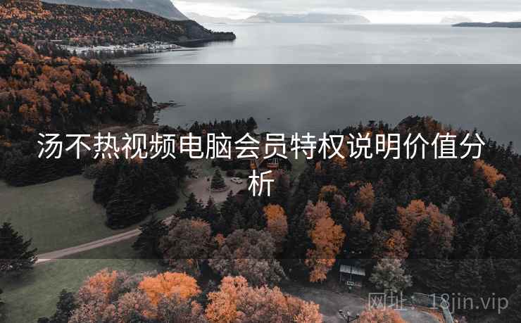 汤不热视频电脑会员特权说明价值分析
